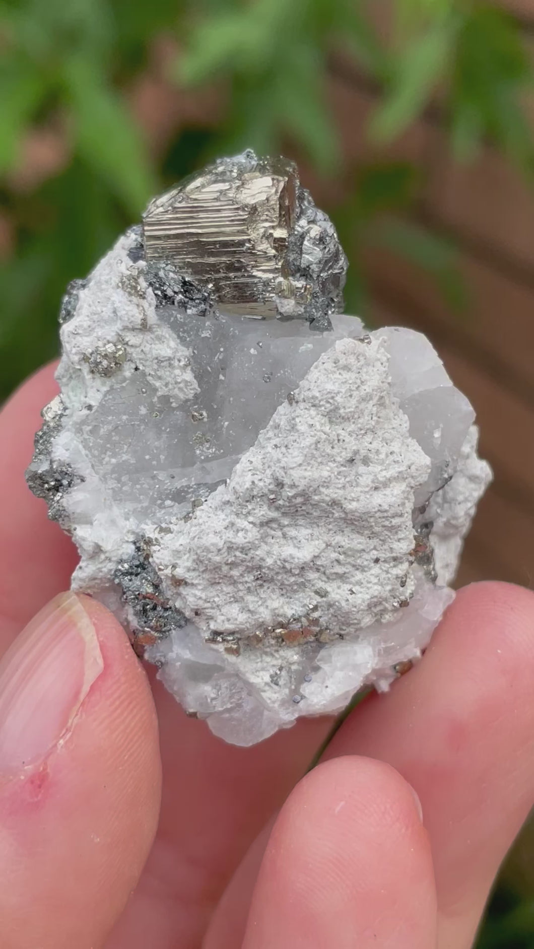 Pyrite with Sphalerite