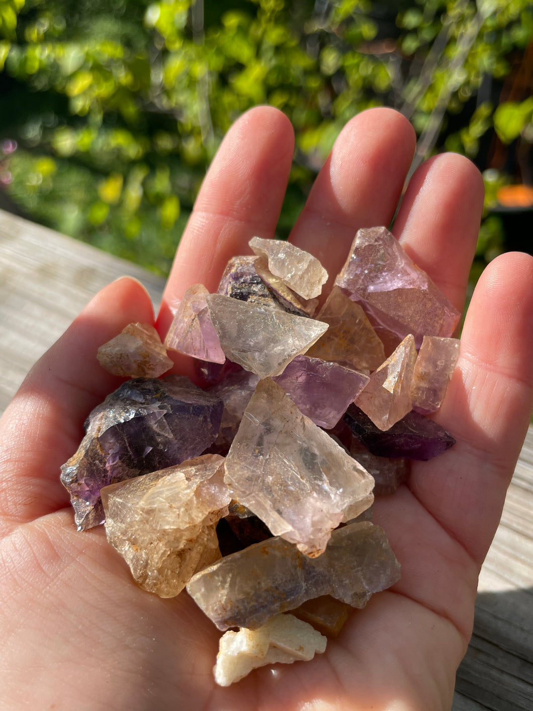 Fluorite (Illinois) (chips and pieces)