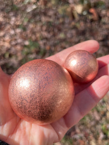 Solid Copper Sphere: Large