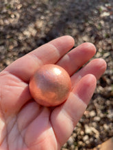 Load image into Gallery viewer, Solid Copper Sphere: Small
